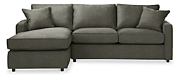 York 95" Sofa with Left-Arm Chaise