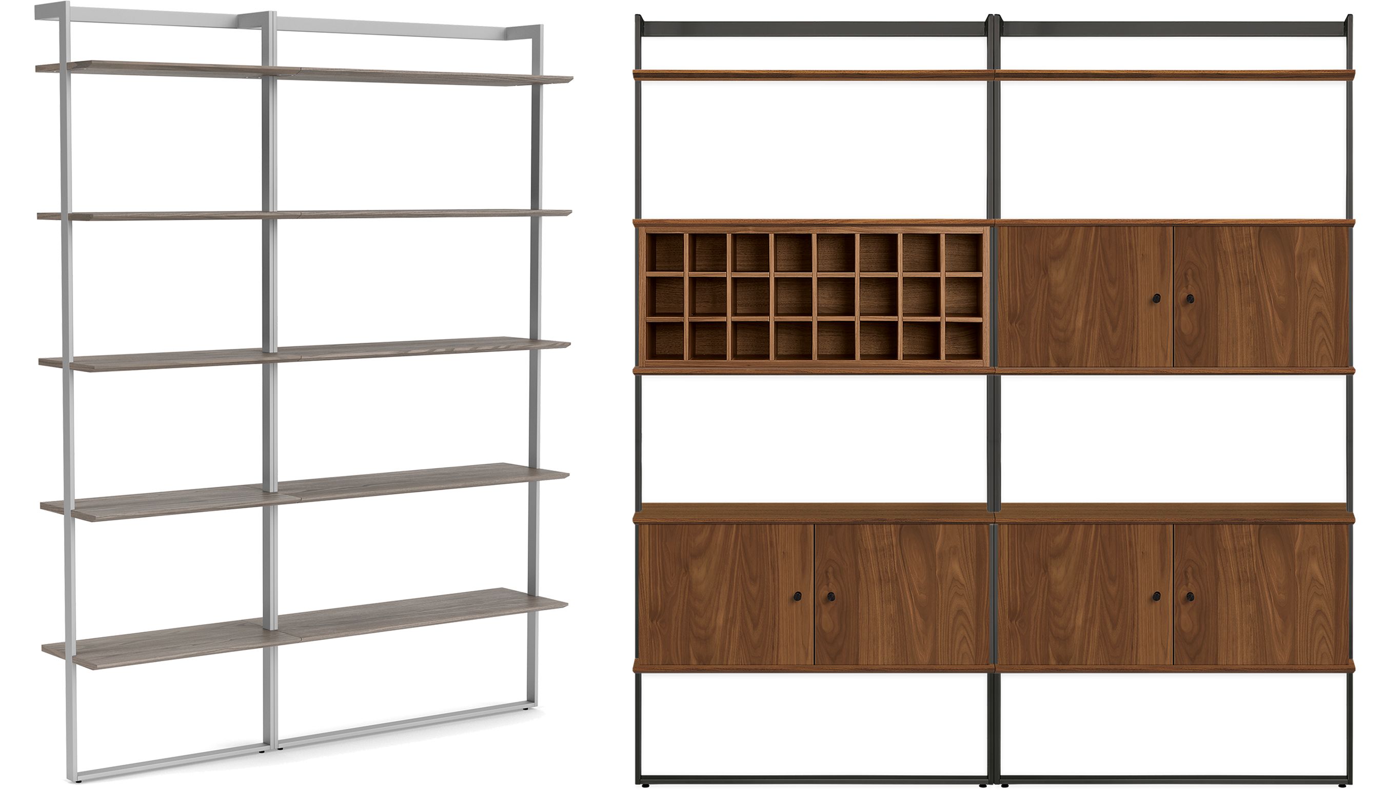 Beam Bookcase Wall Units