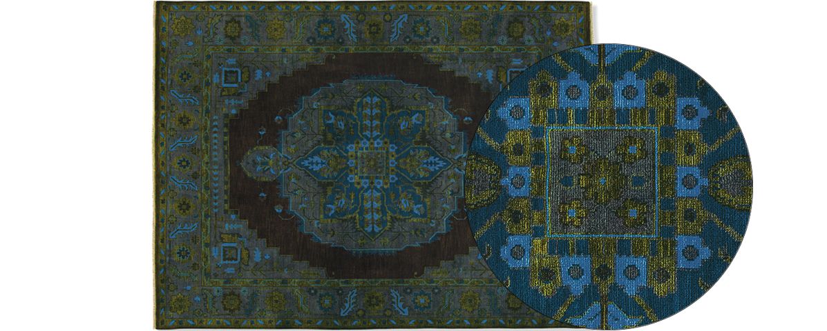 Heriz Rug by the Inch