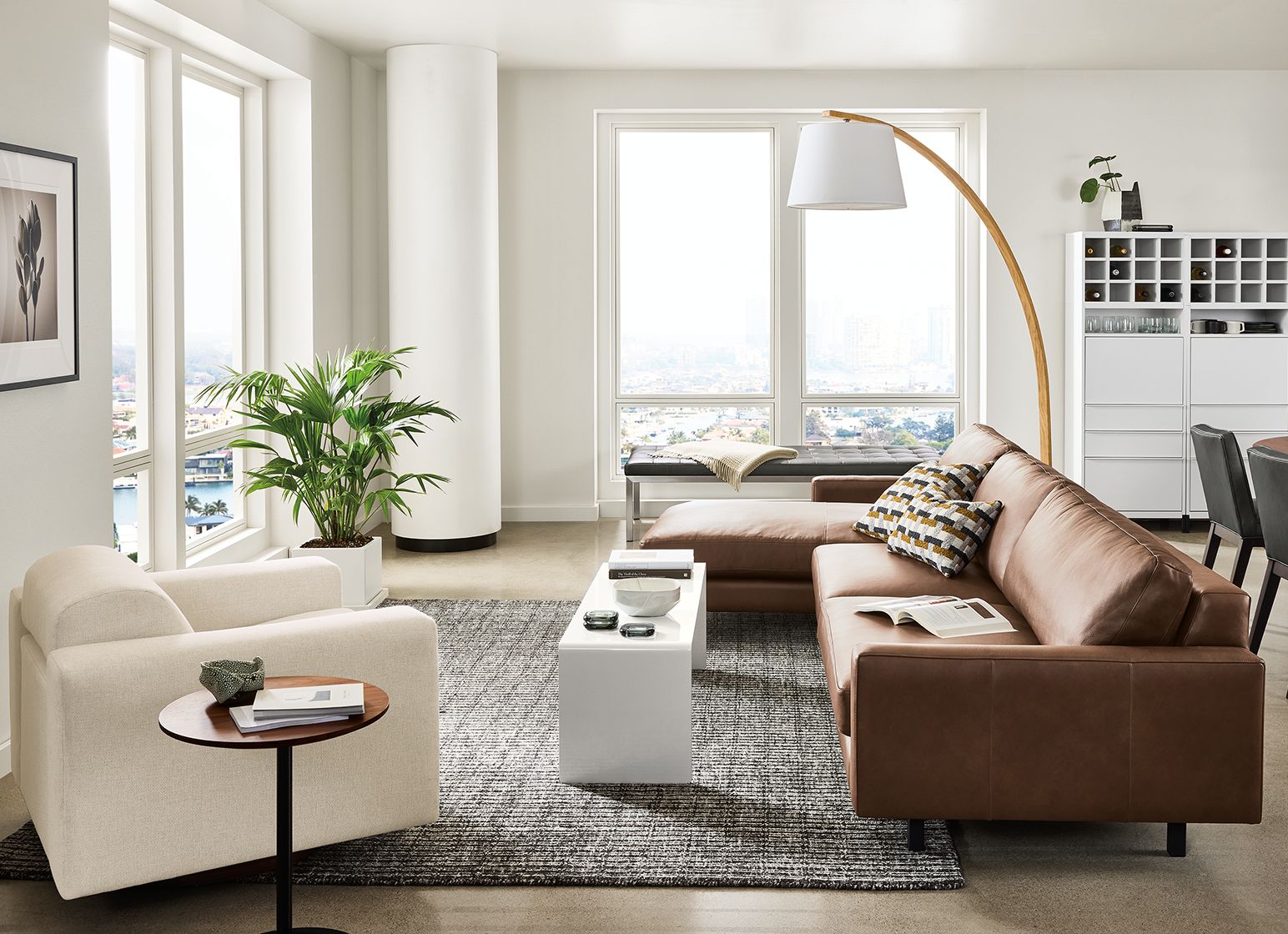 How to Design an Open Living & Dining Room