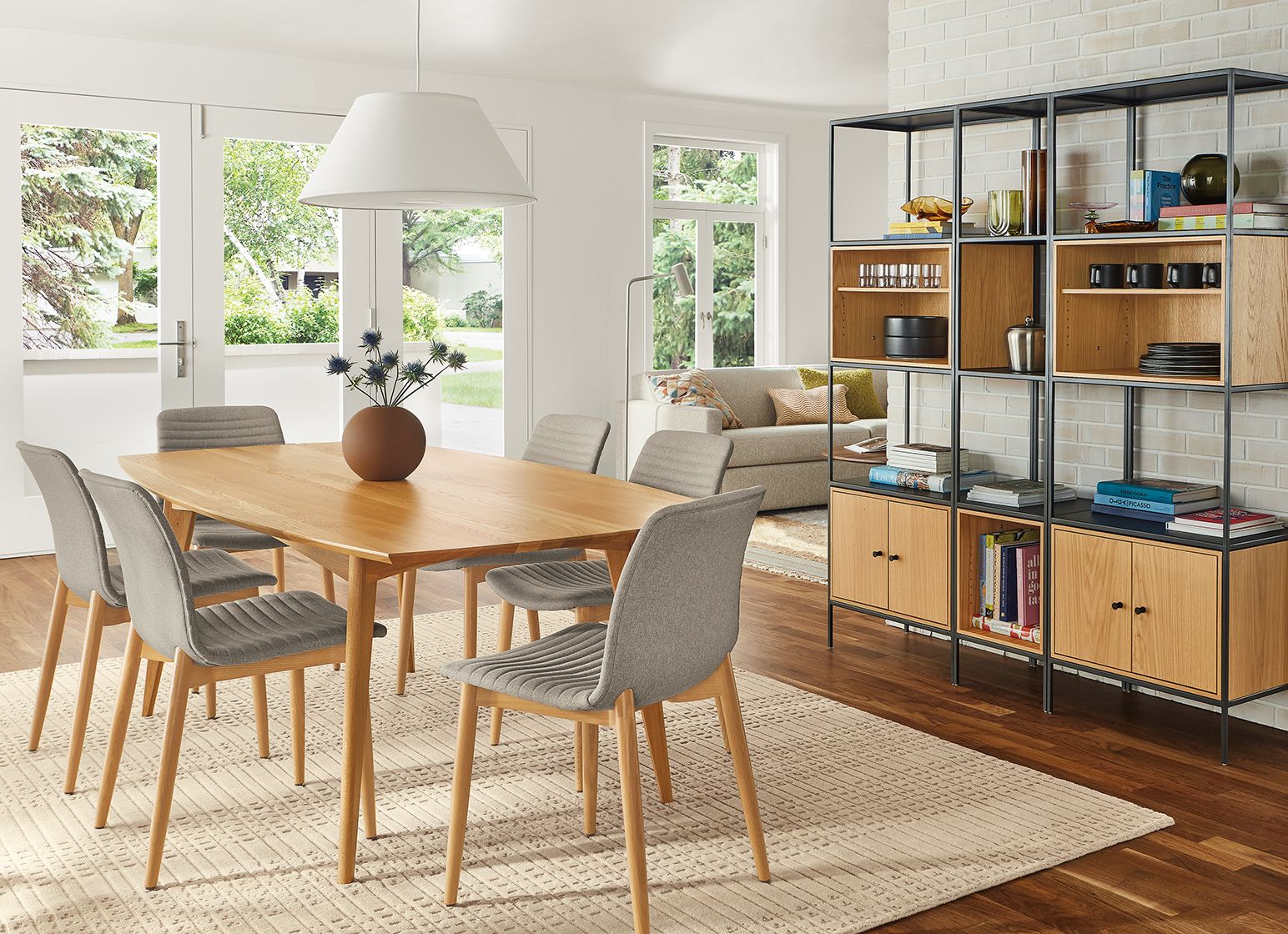How to Design an Open Living & Dining Room