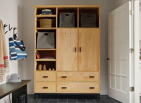 Custom made on sale storage cupboards