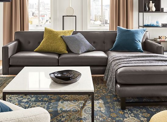 How to Choose a Rug Size - Ideas & Advice - Room & Board
