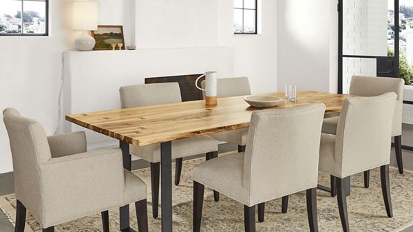 Dining room chair size hot sale