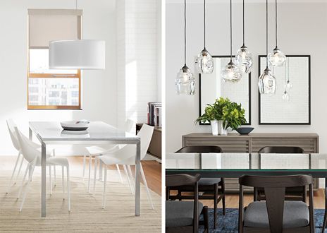 How To Measure Your Dining Space, Distance Between Pendant Lights Over Dining Table