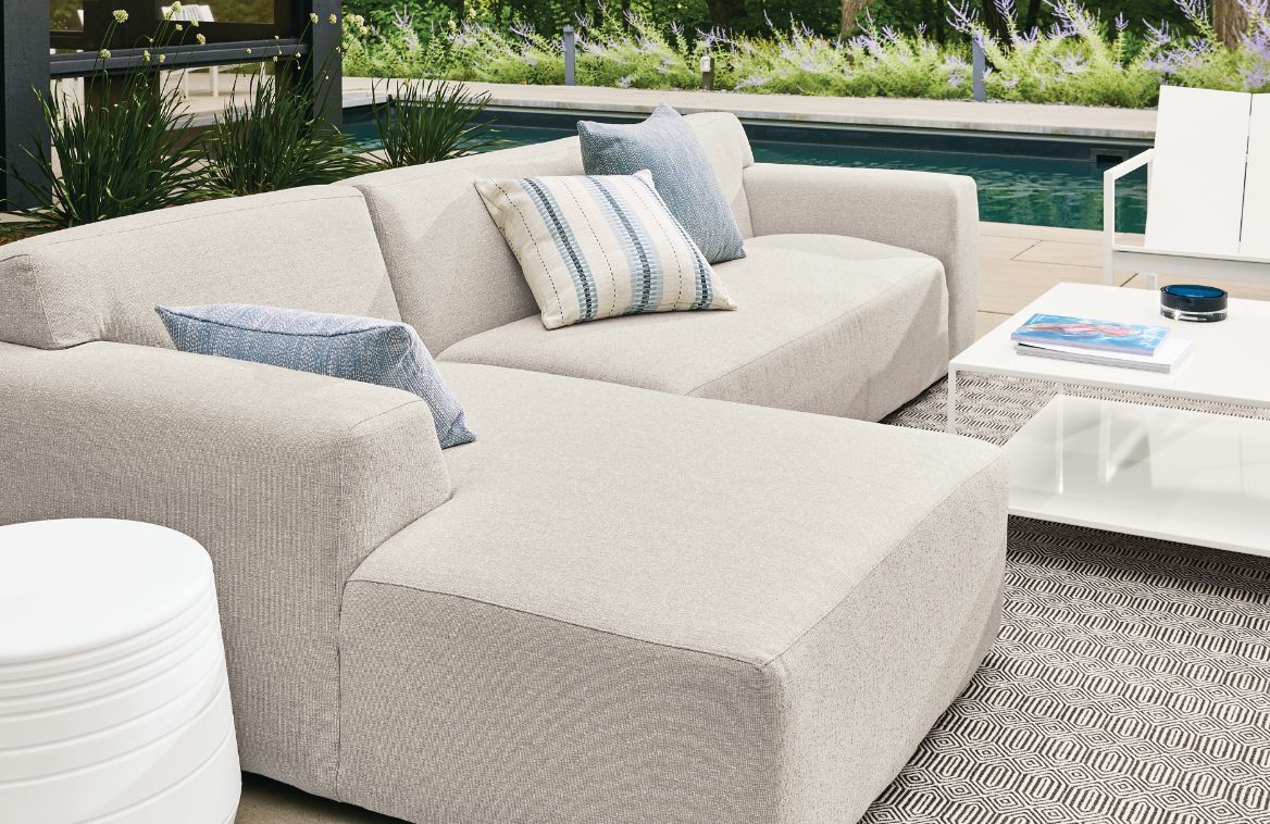 Best height for outdoor sofa discount