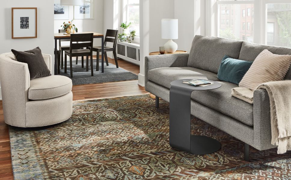 How to Choose a Rug Size - Ideas & Advice - Room & Board