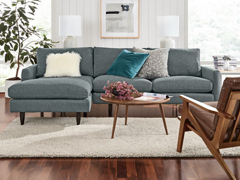 Sectional Ideas Advice Room, What Size Coffee Table For Sectional With Chaise