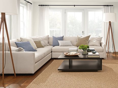 Sectional Ideas Advice Room, What Size Coffee Table For Sectional With Chaise