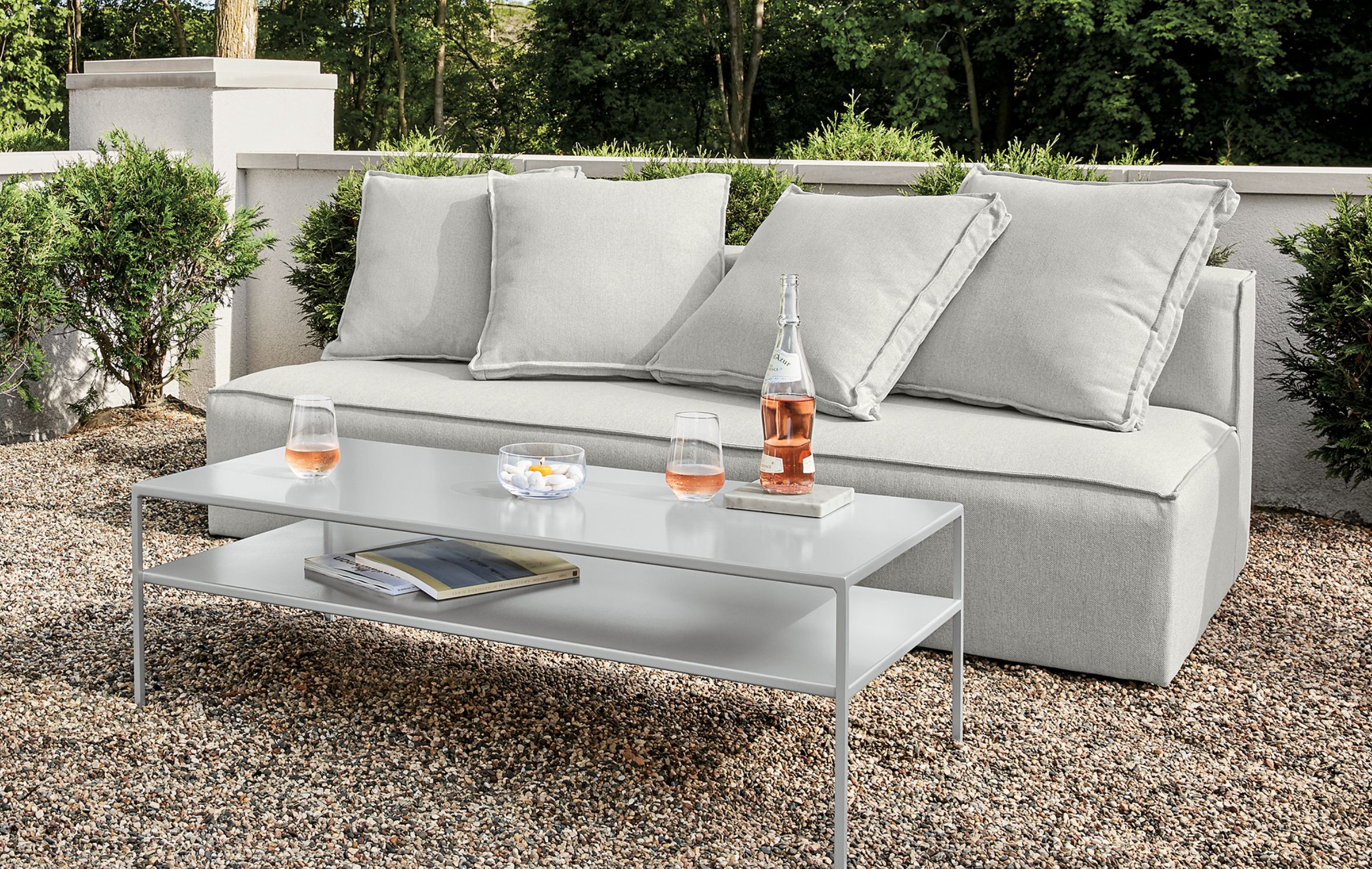 Compact on sale outdoor sofa