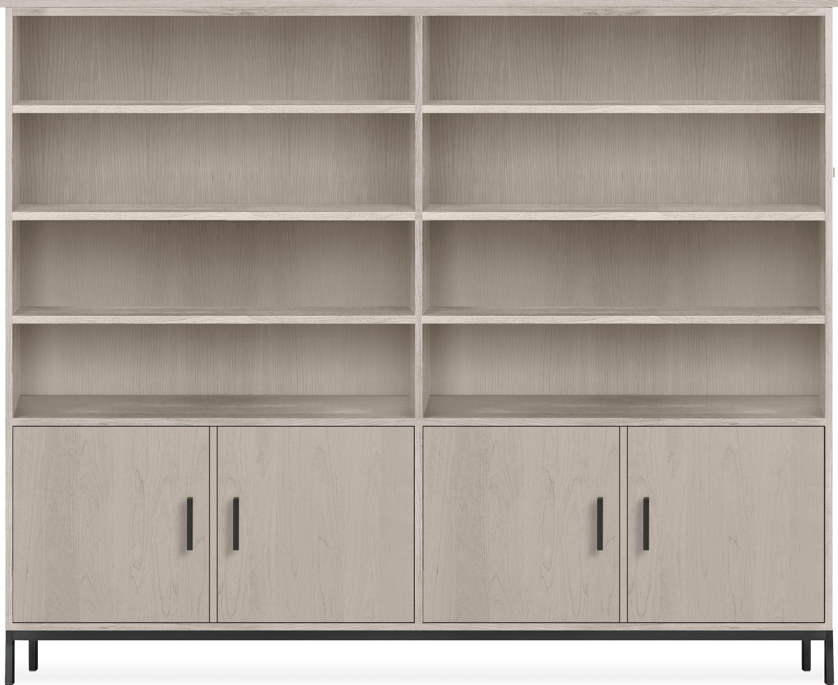 Linear Custom Bookcases