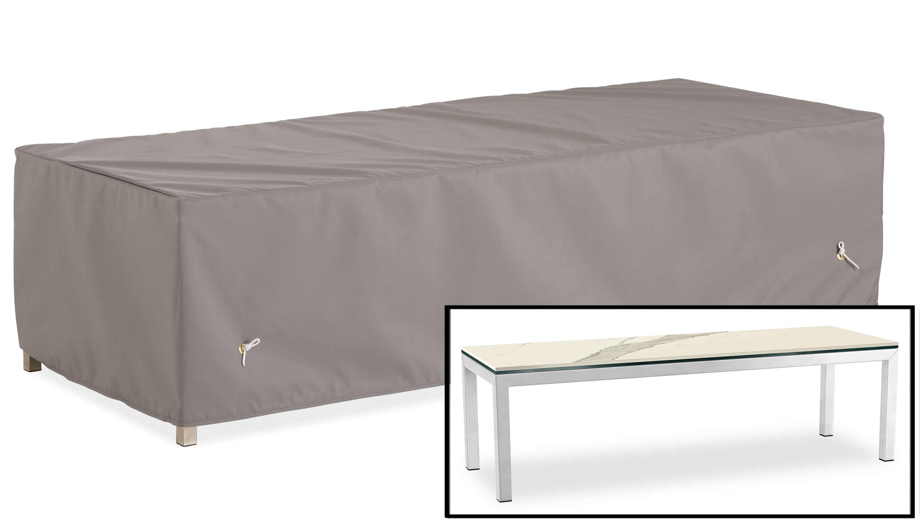 Parsons Accent Table & Bench Covers