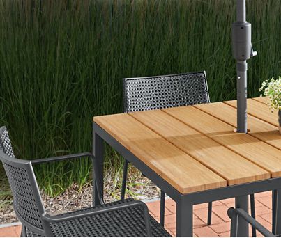 Modern Outdoor Dining Tables Room Board, Outdoor Dining Chairs Room And Board Set