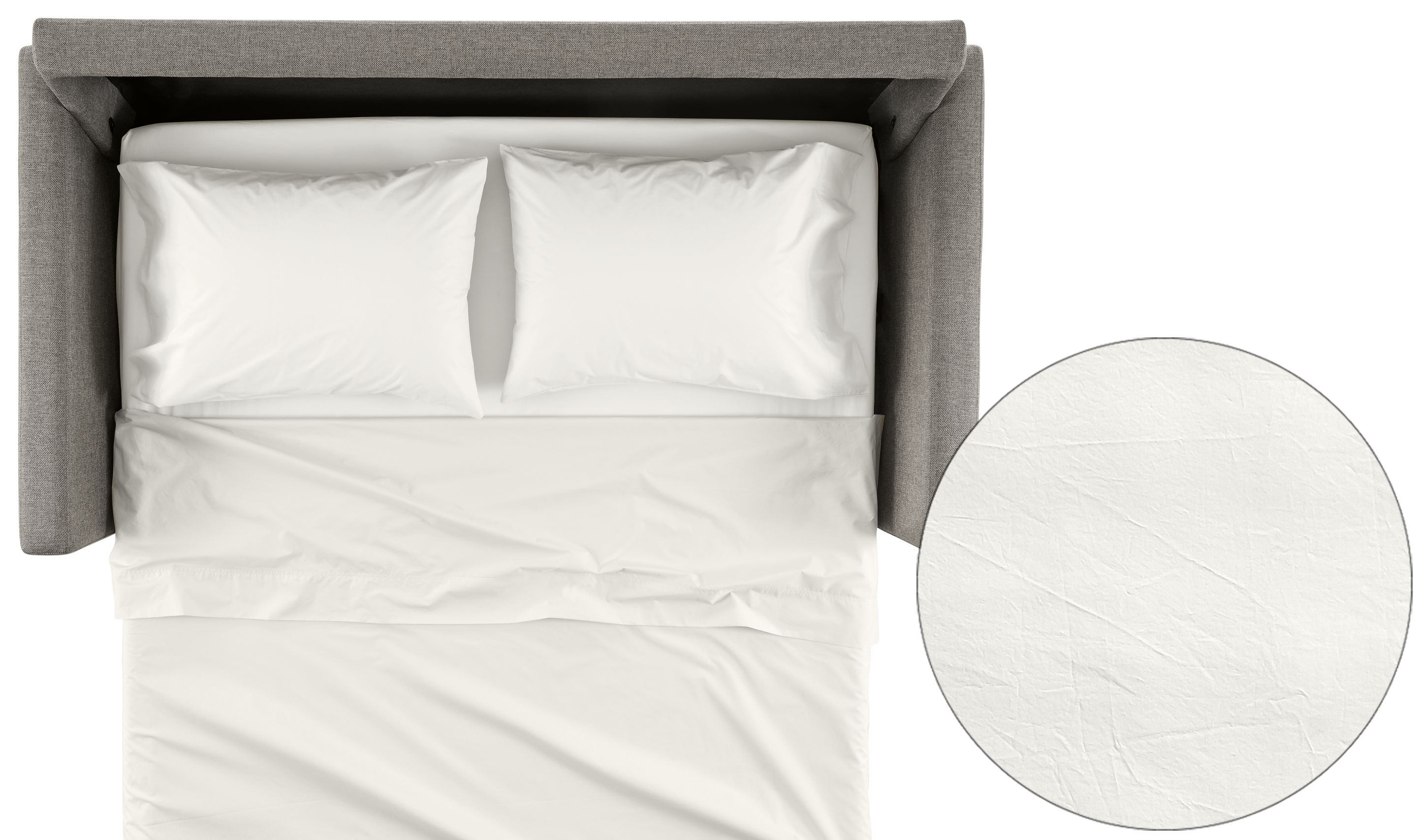 Signature Cotton Percale Sleeper Sofa Sheets