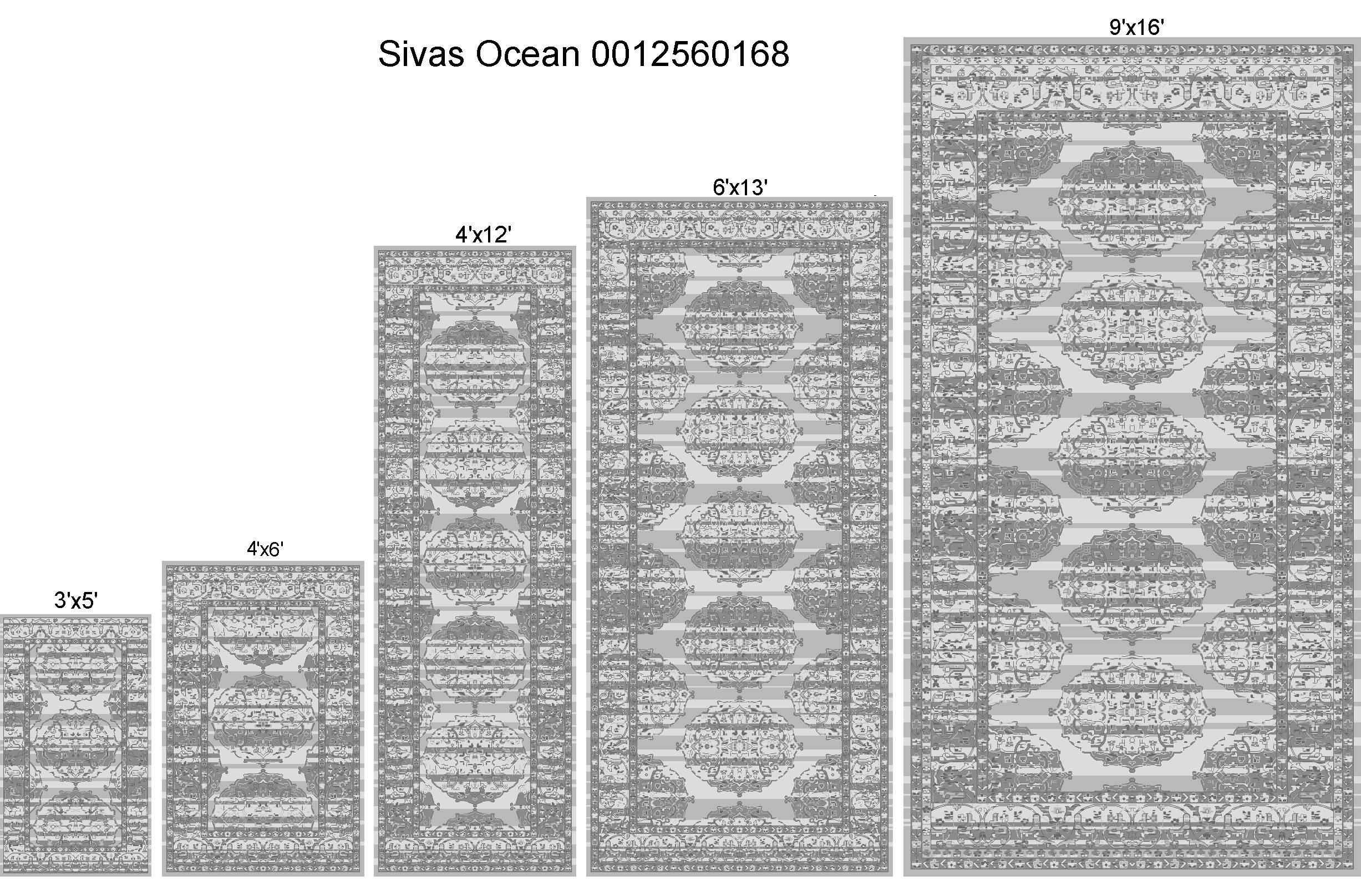 Sivas rug pattern guide.