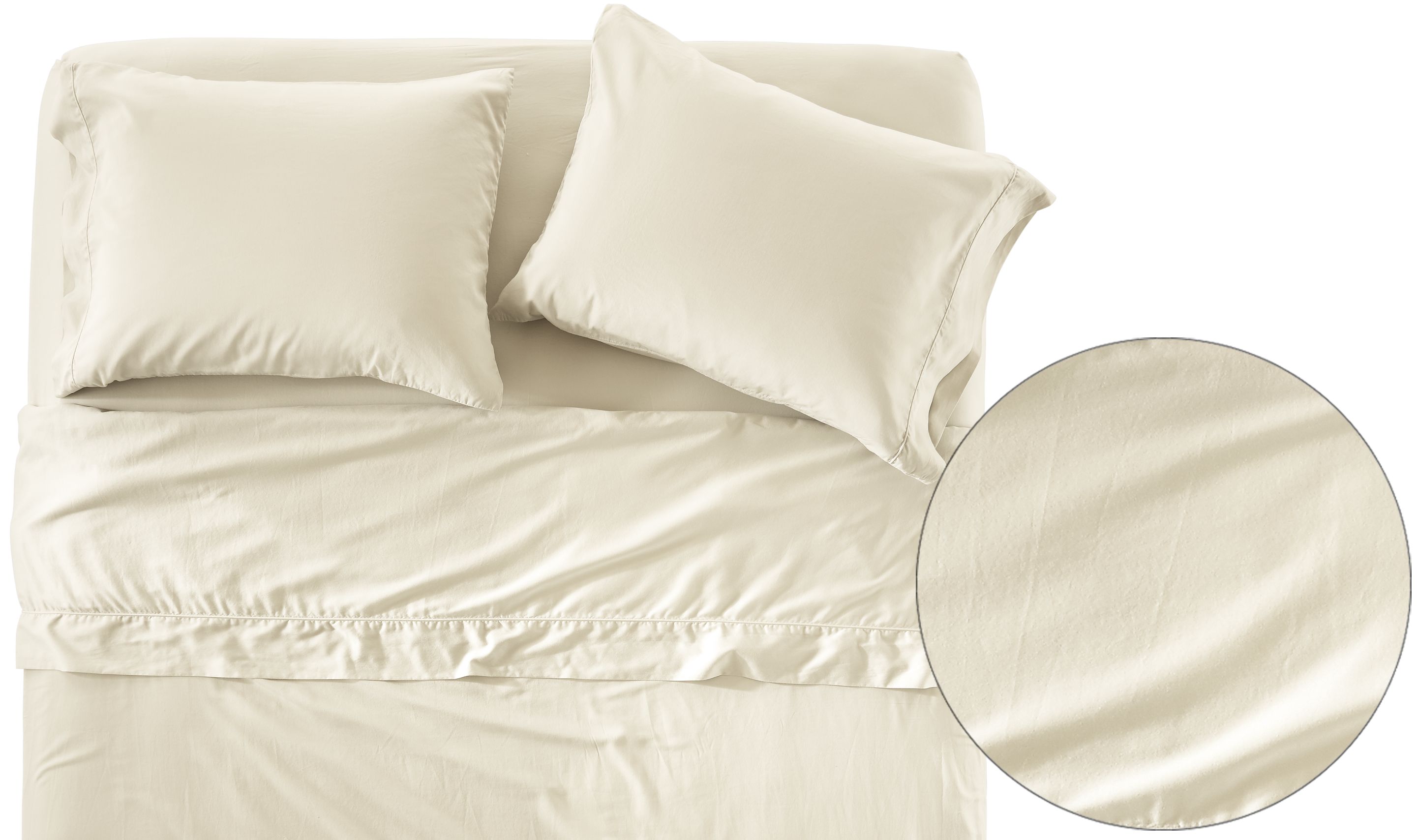 Tailored Cotton Sateen Sheet Sets