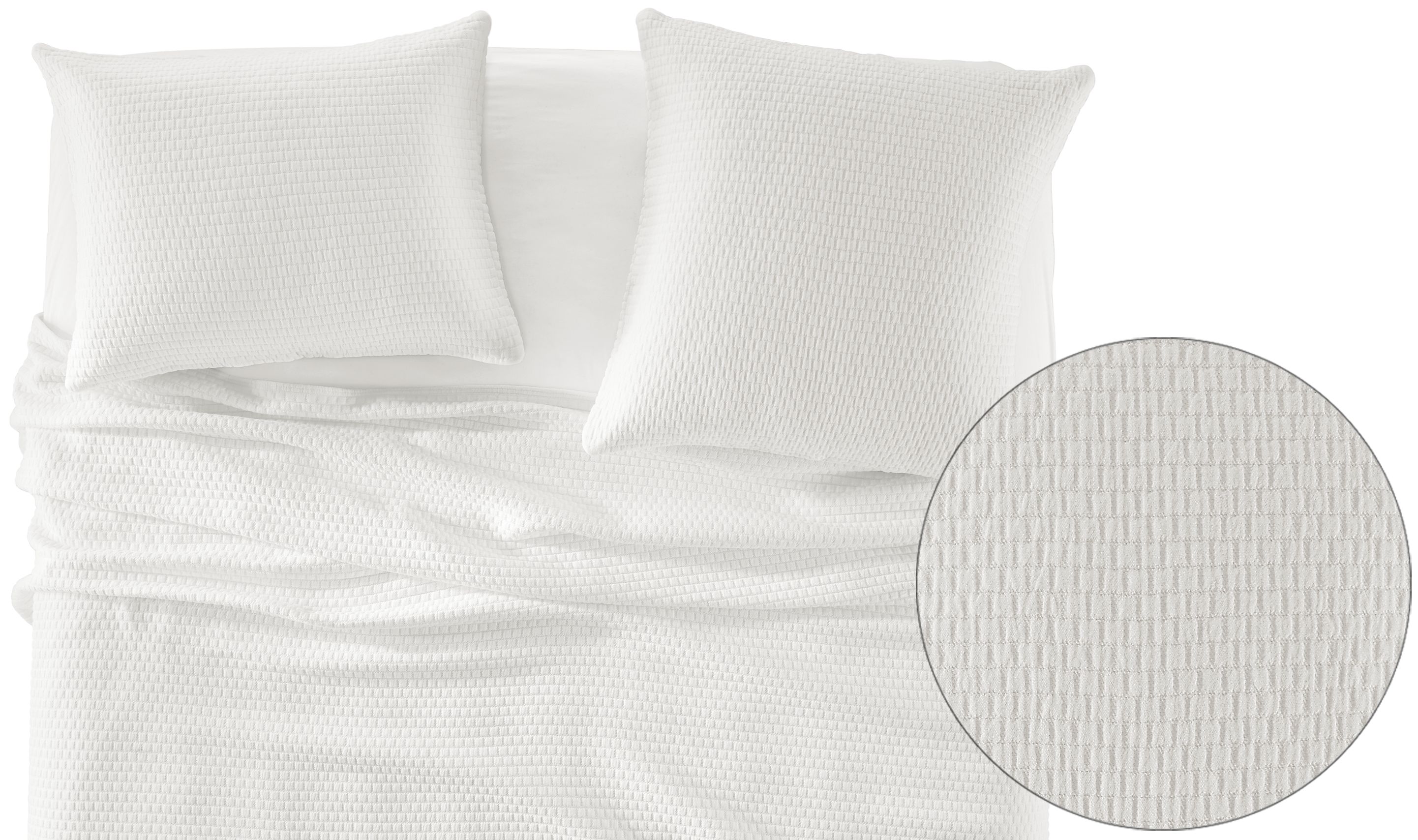 Whitmore Cotton Matelasse Coverlet & Shams