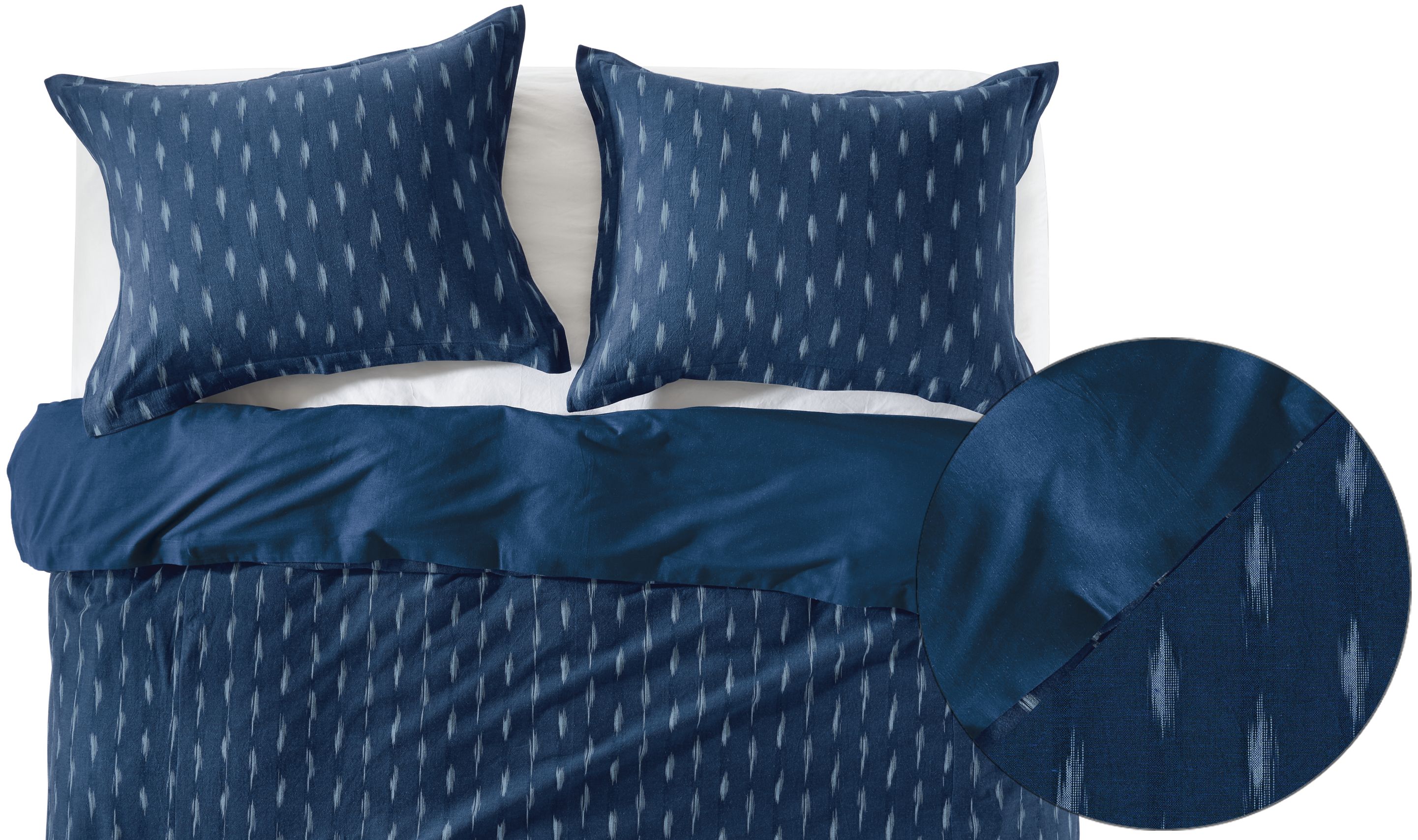 Zada Cotton Duvet Cover & Shams Set