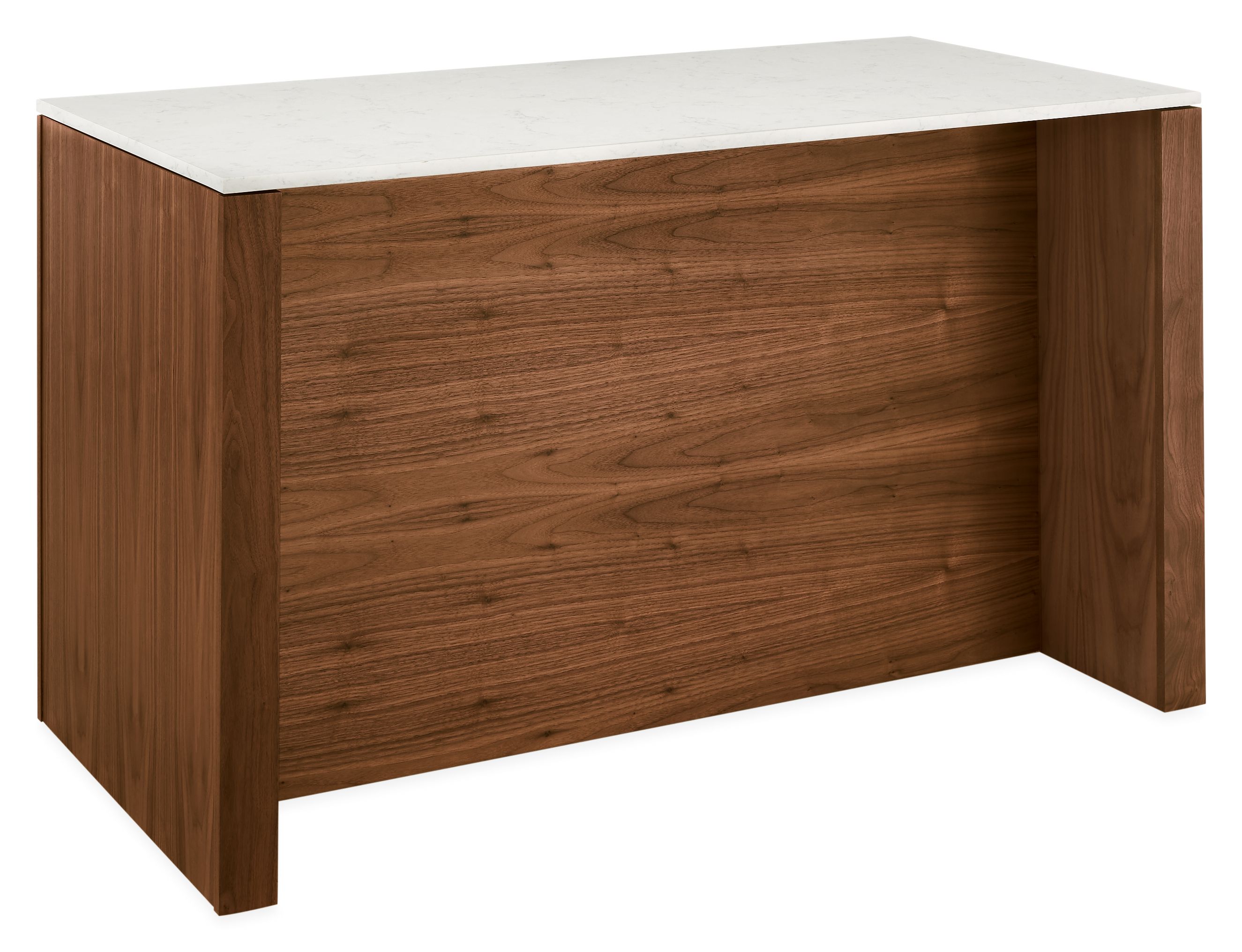 Back view of Amherst 60w 30d 36h Kitchen Island.