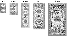 Amira Custom Rectangle/Square Rug Pattern Guide.
