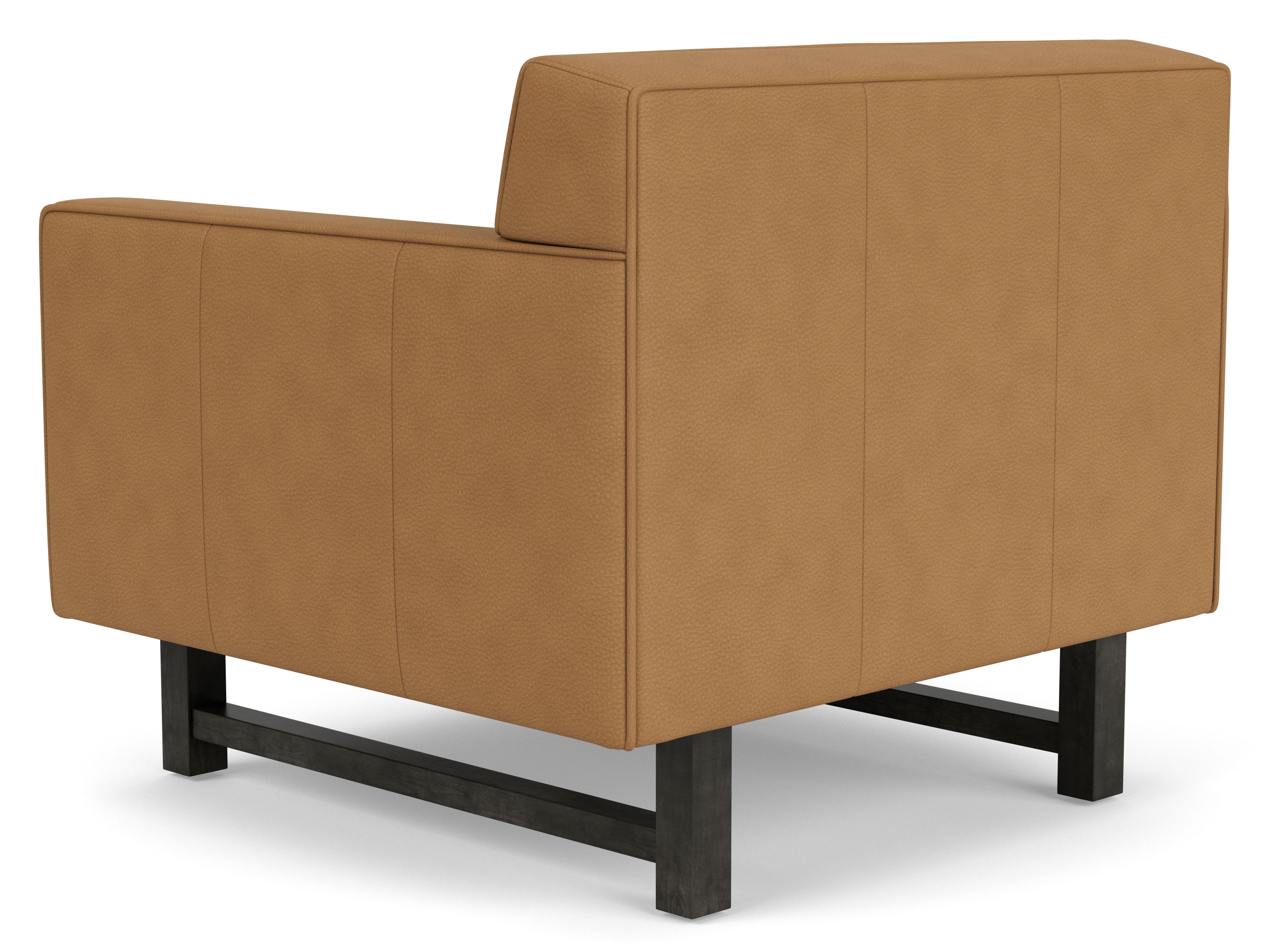 Back view of Andre Chair in Leather