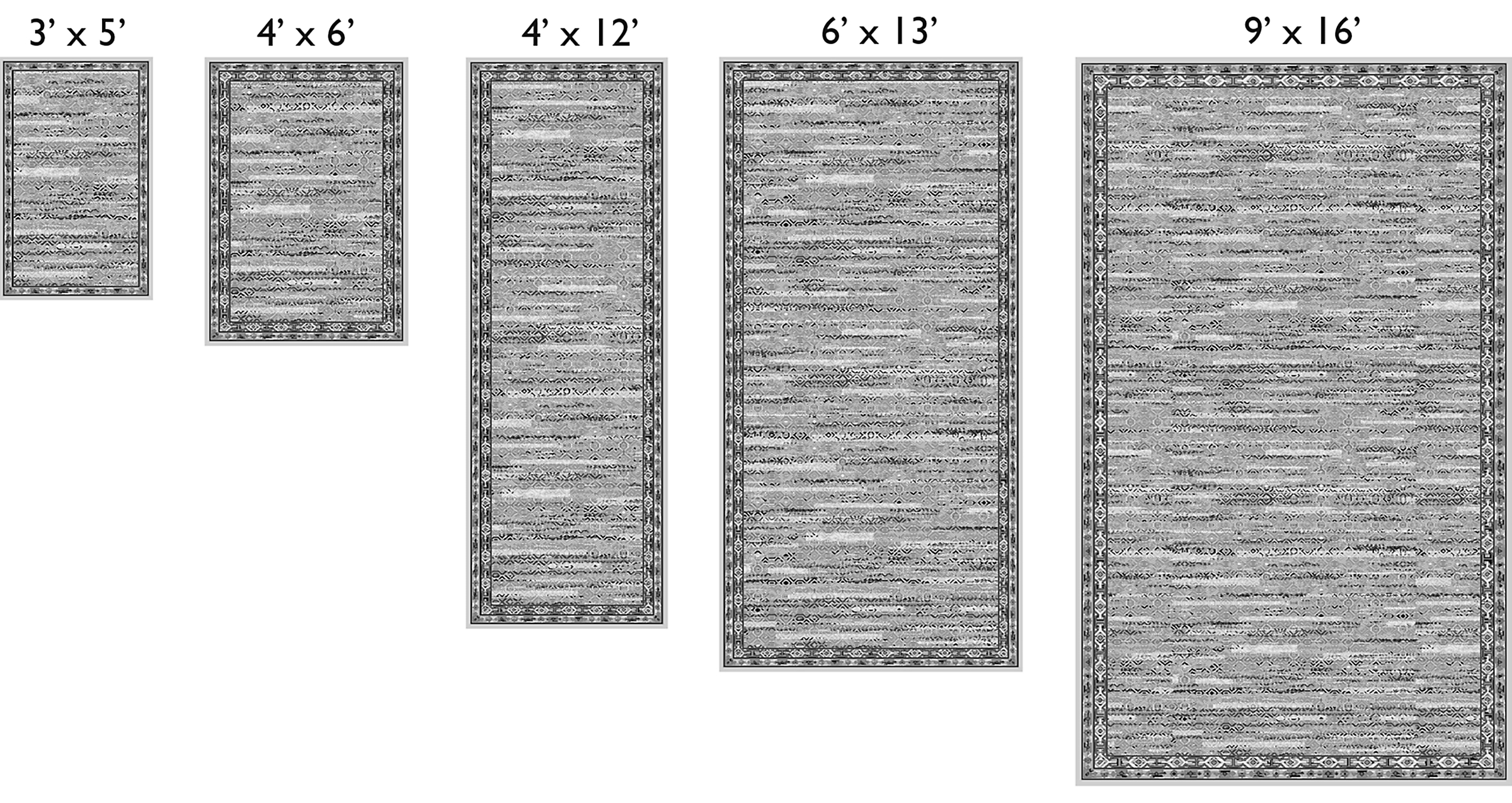 Anza Custom Rectangle/Square Rug Pattern Guide.