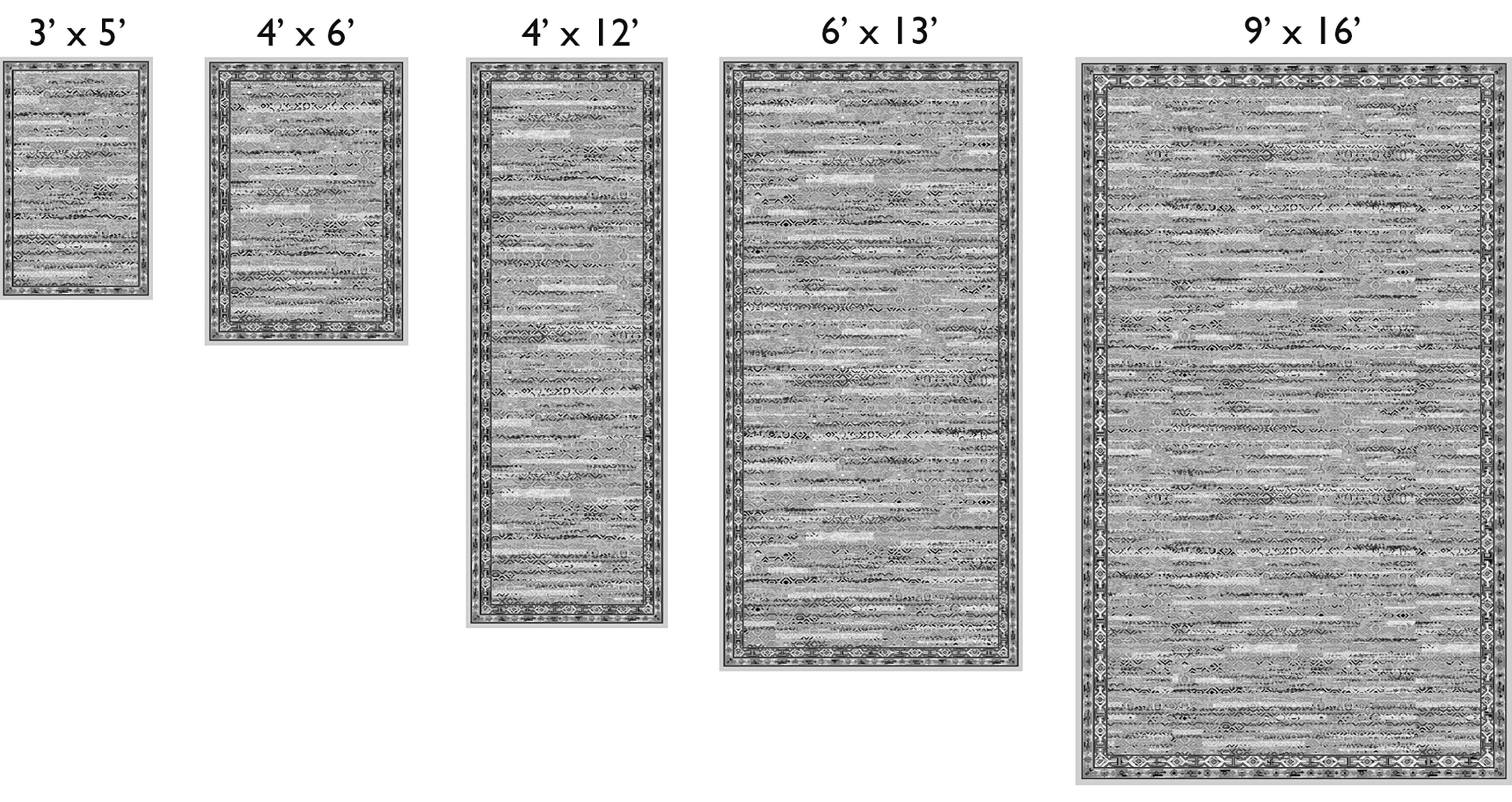 Anza Custom Rectangle/Square Rug Pattern Guide.
