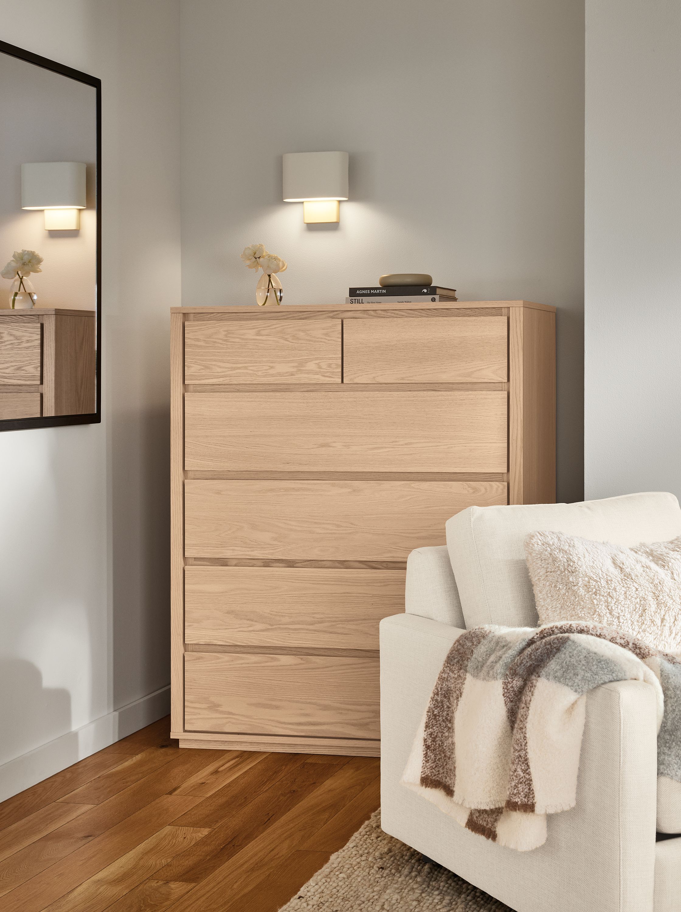 42w dresser in salt stain