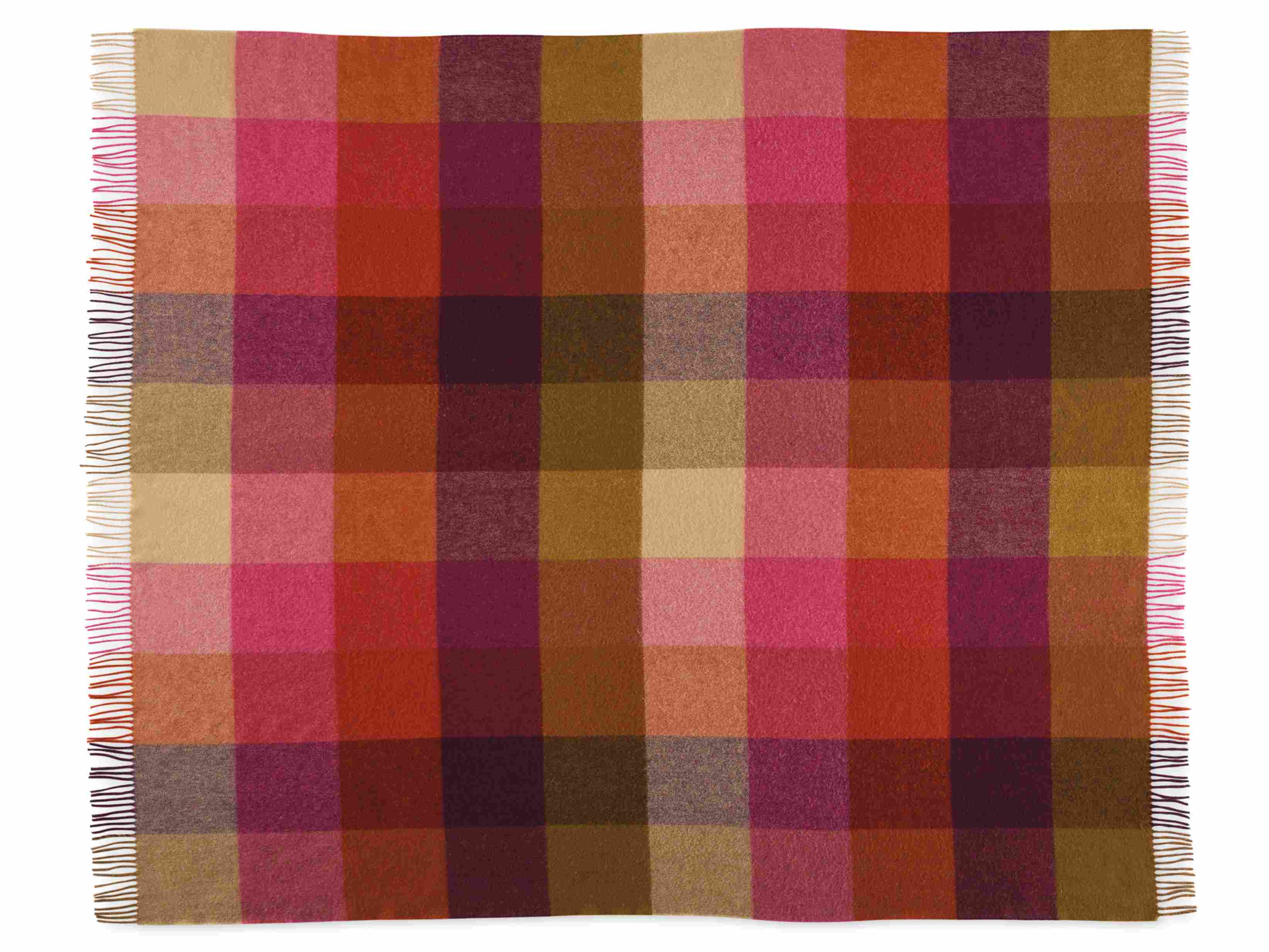 Ashford throw blanket in Mustard.