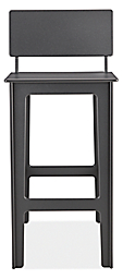 Front view of Aspen Bar Stool in Grey.