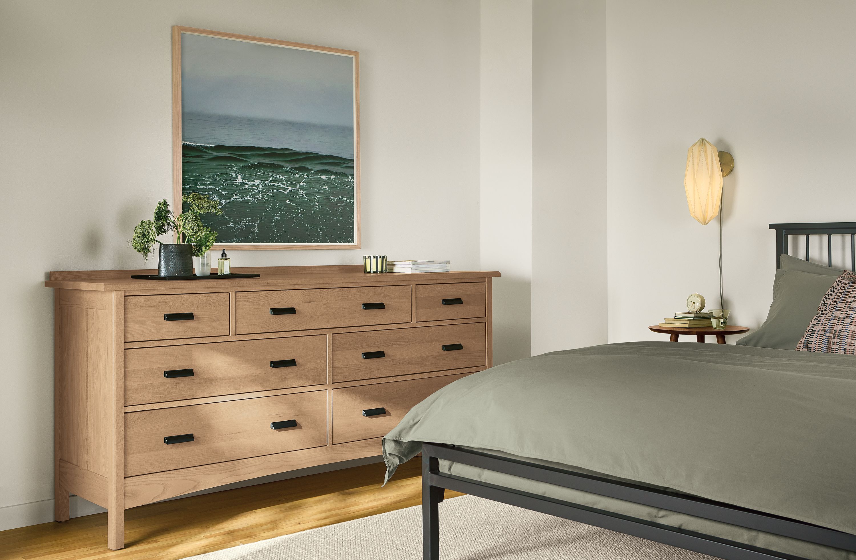 75w dresser in rye stain