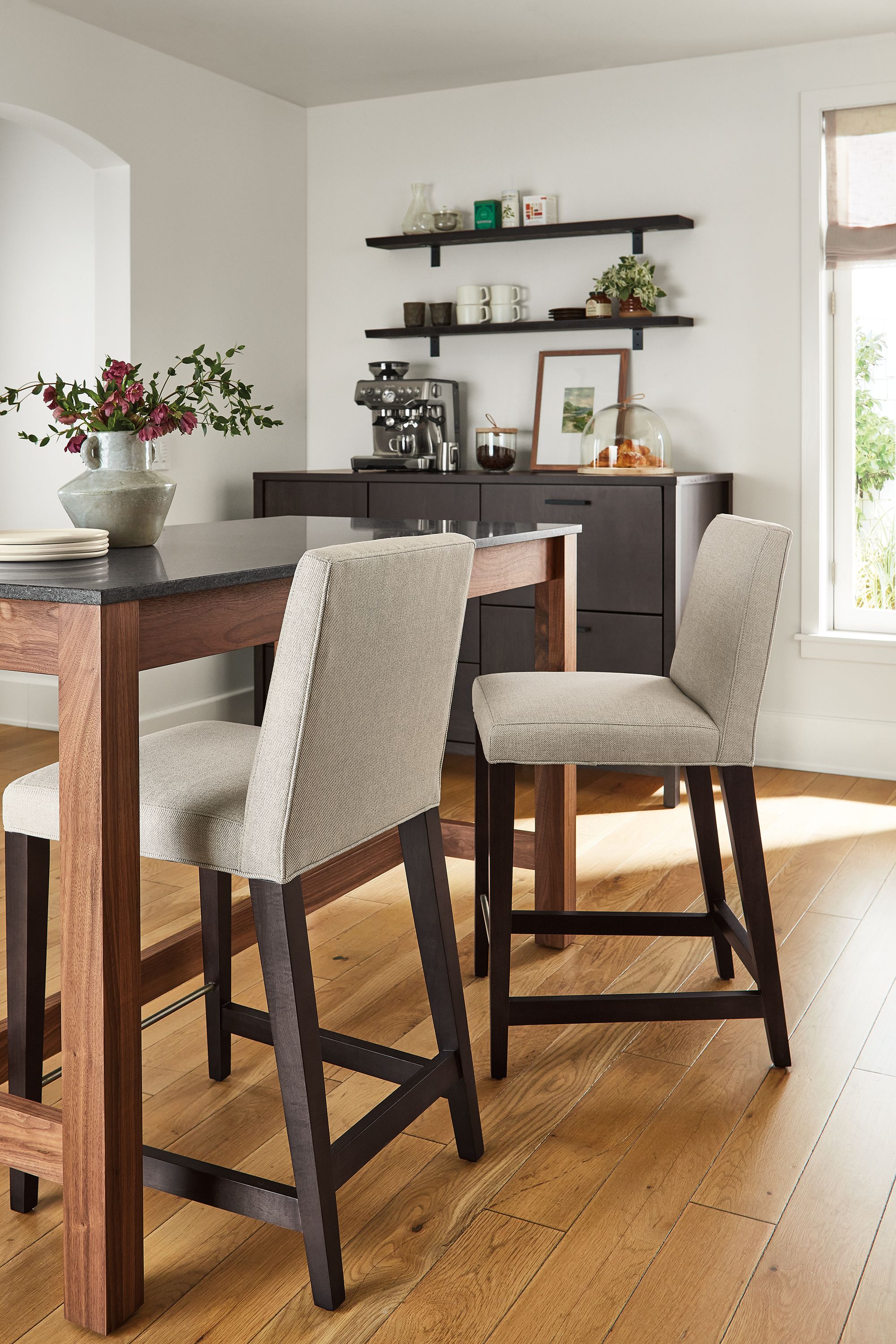 Dining room table online stools