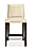 Front view of Ava Counter Stool in Urbino Leather.