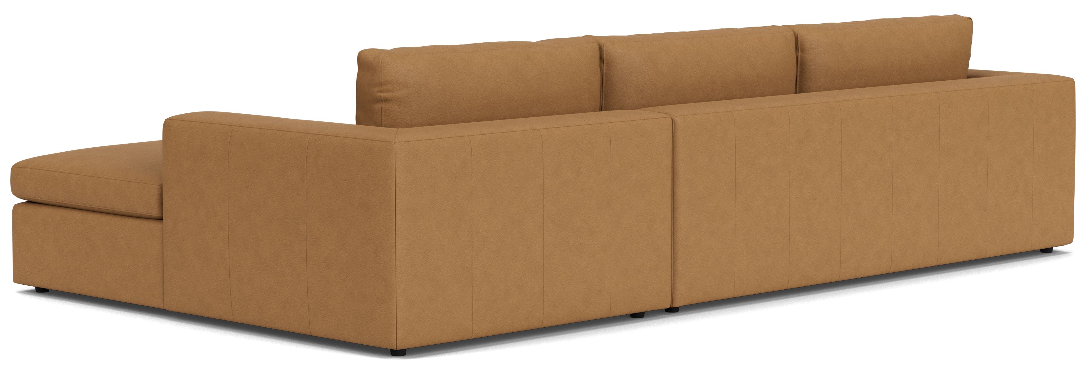 Back view of Baylor sofa with chaise