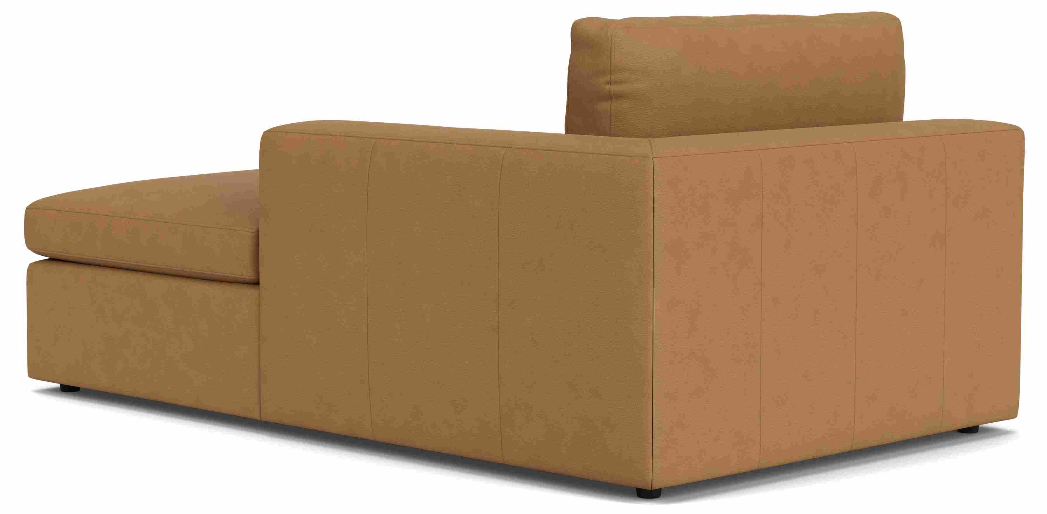 Back view of Vienna right arm chaise