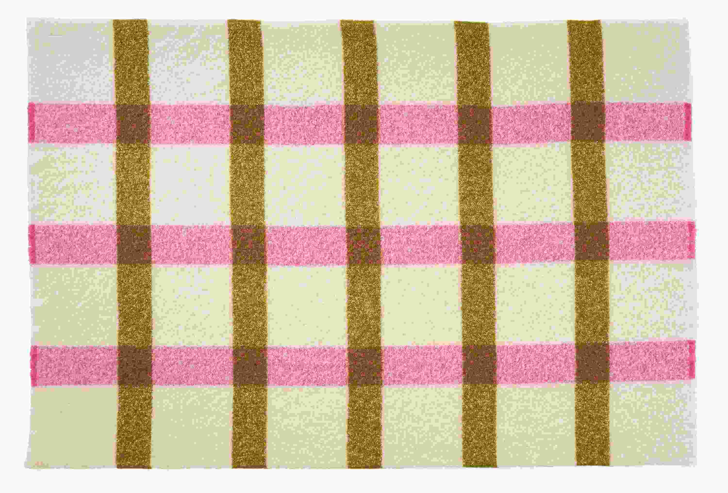 Open view of Beaumont Throw Blanket in Spring.