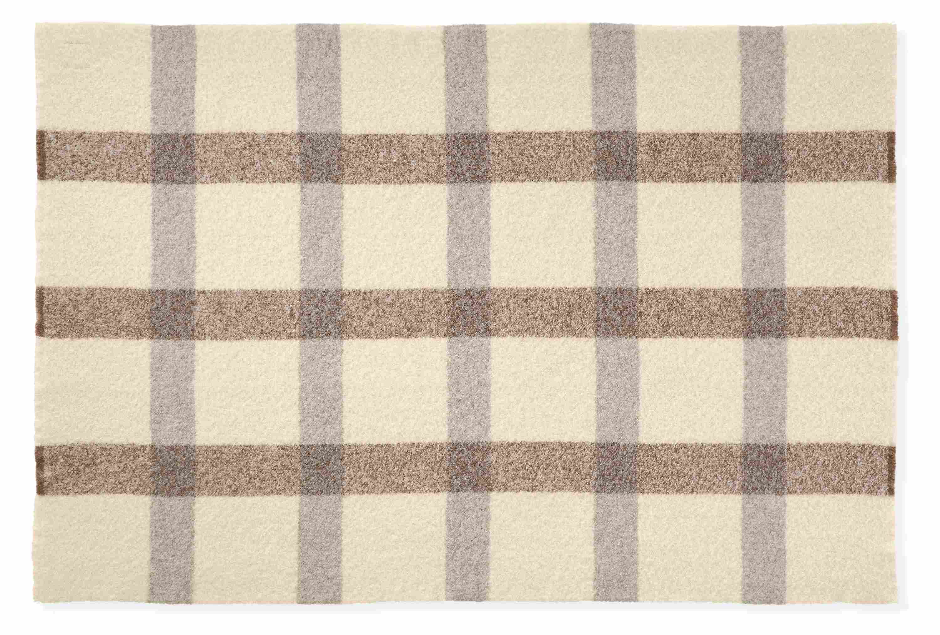 Open view of Beaumont Throw Blanket in Natural.