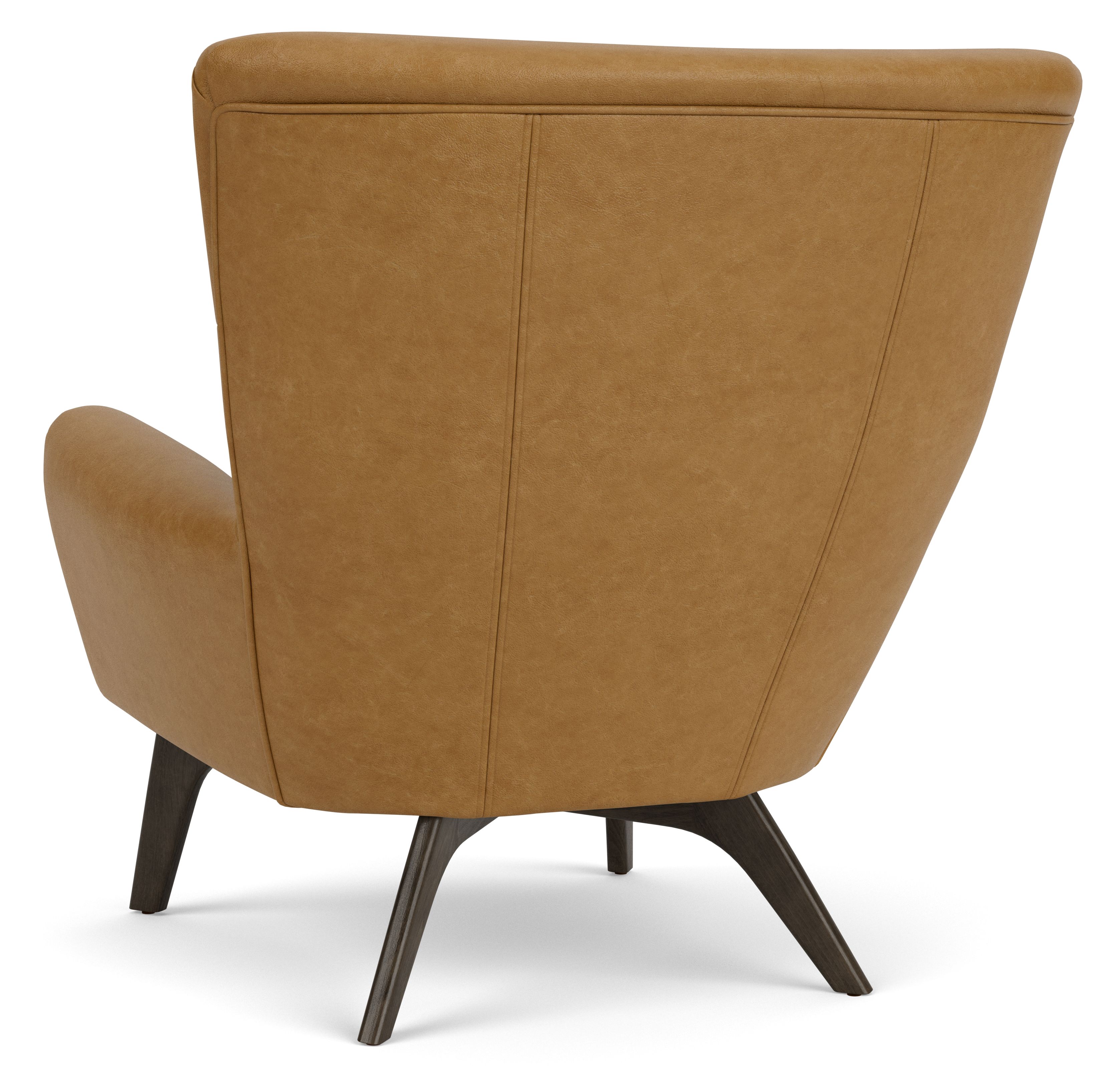 Back view of Boden Chair in Leather
