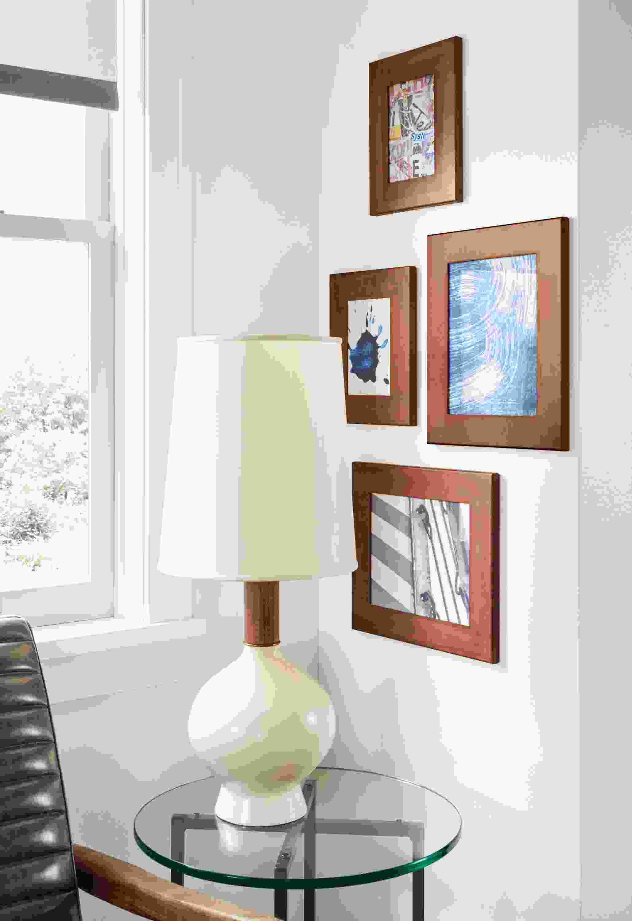 Side detail of Borough frame wall.