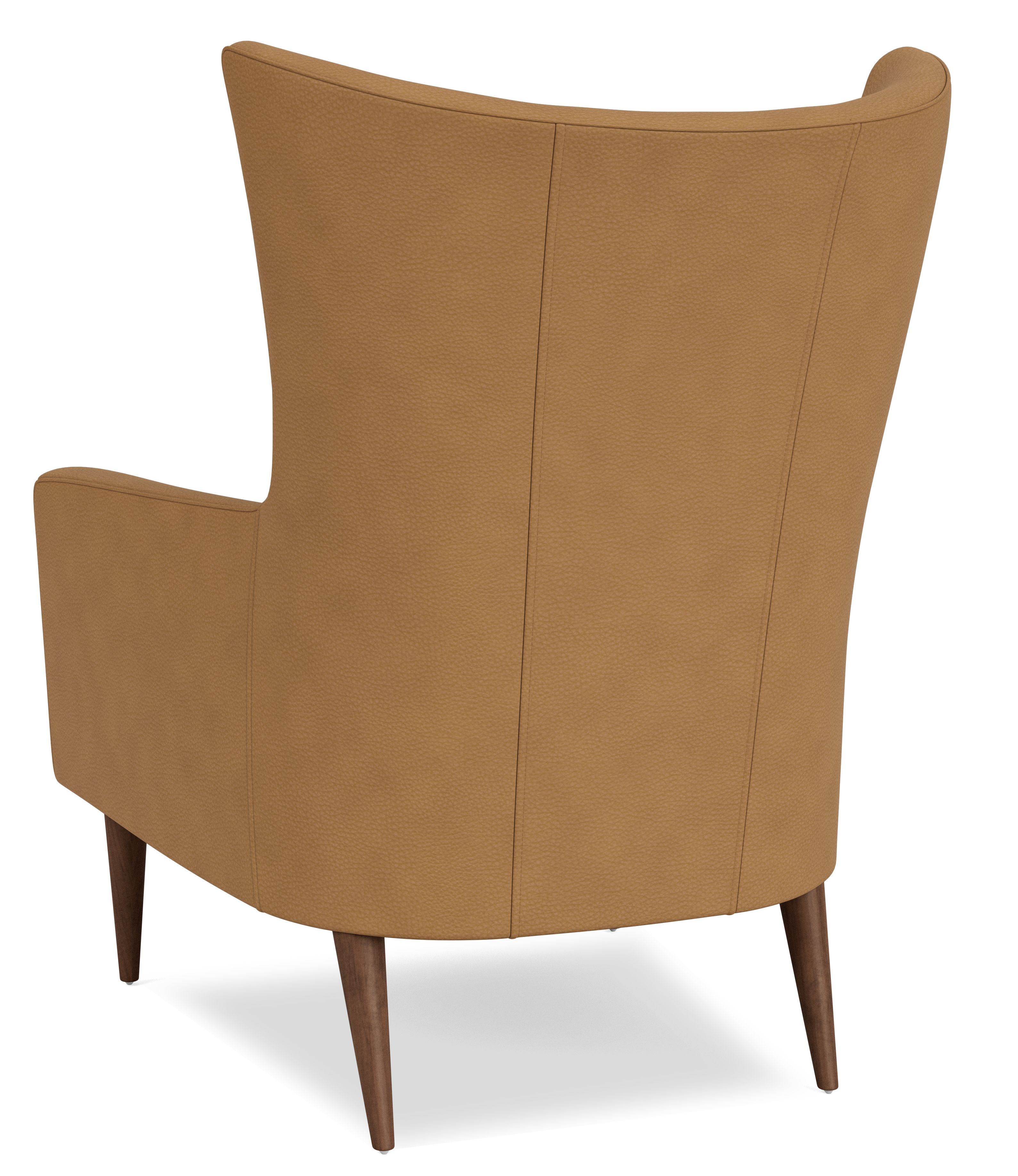 Back view of Bradford Chair in Leather