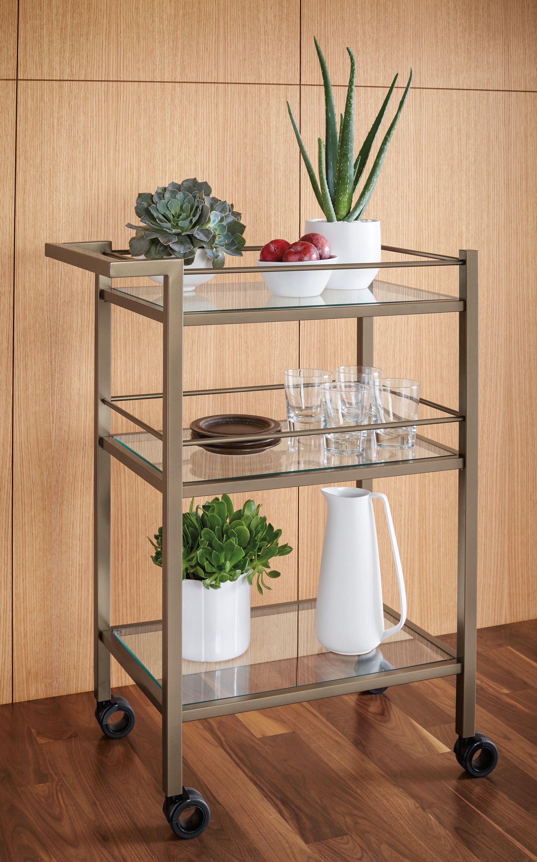 26w bar cart in mineral