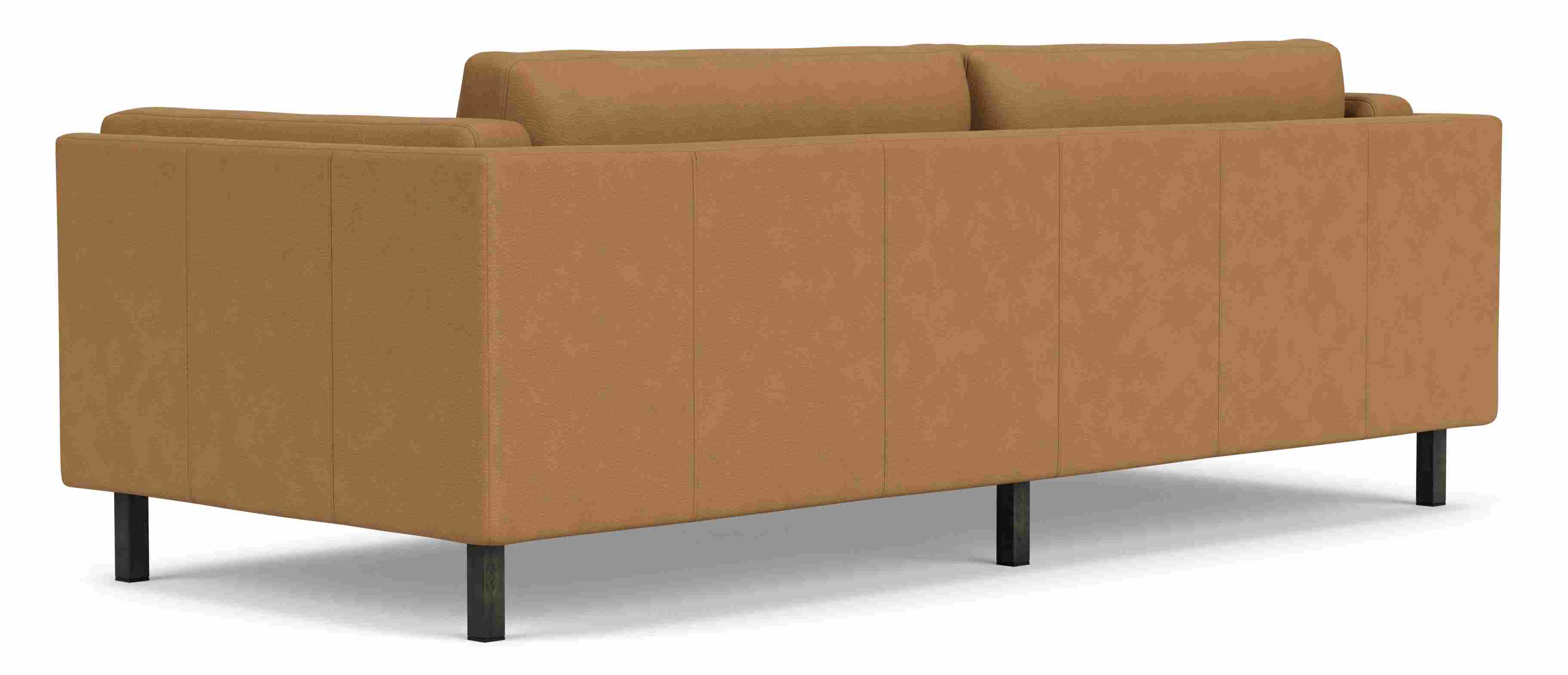 Back view of Cade 91" Sofa in Leather