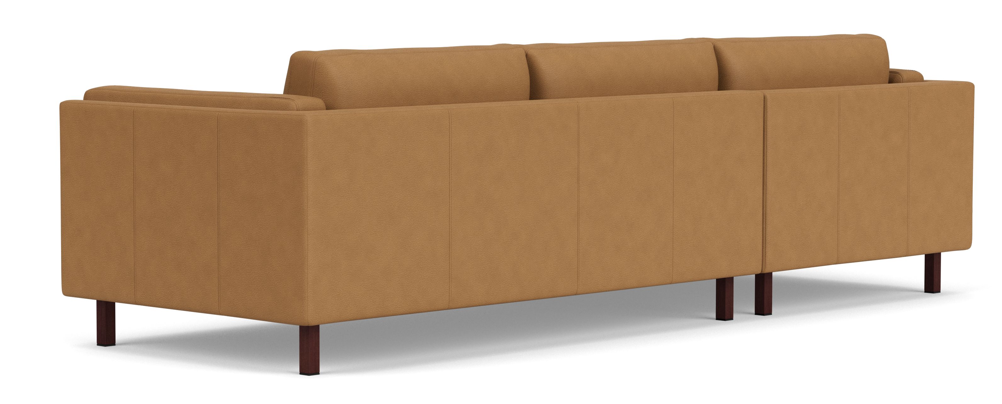 Back view of Cade 91" Daybed in Leather
