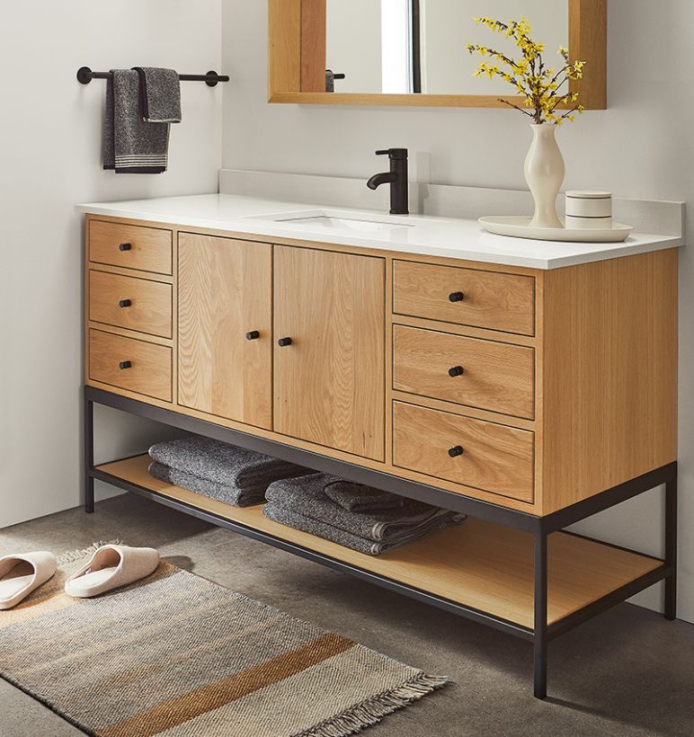 Modern Bathroom Linen Cabinets