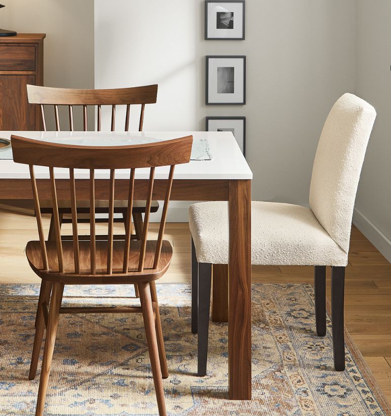 Chairs for best sale the dining table