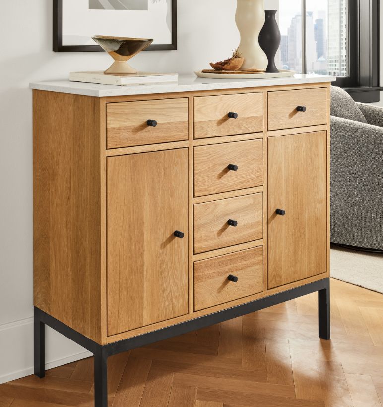 Dresser for Bedroom with 8 Drawers, Storage Drawer Organizer, Wood Board  for Bedroom, Entryway, Living Room