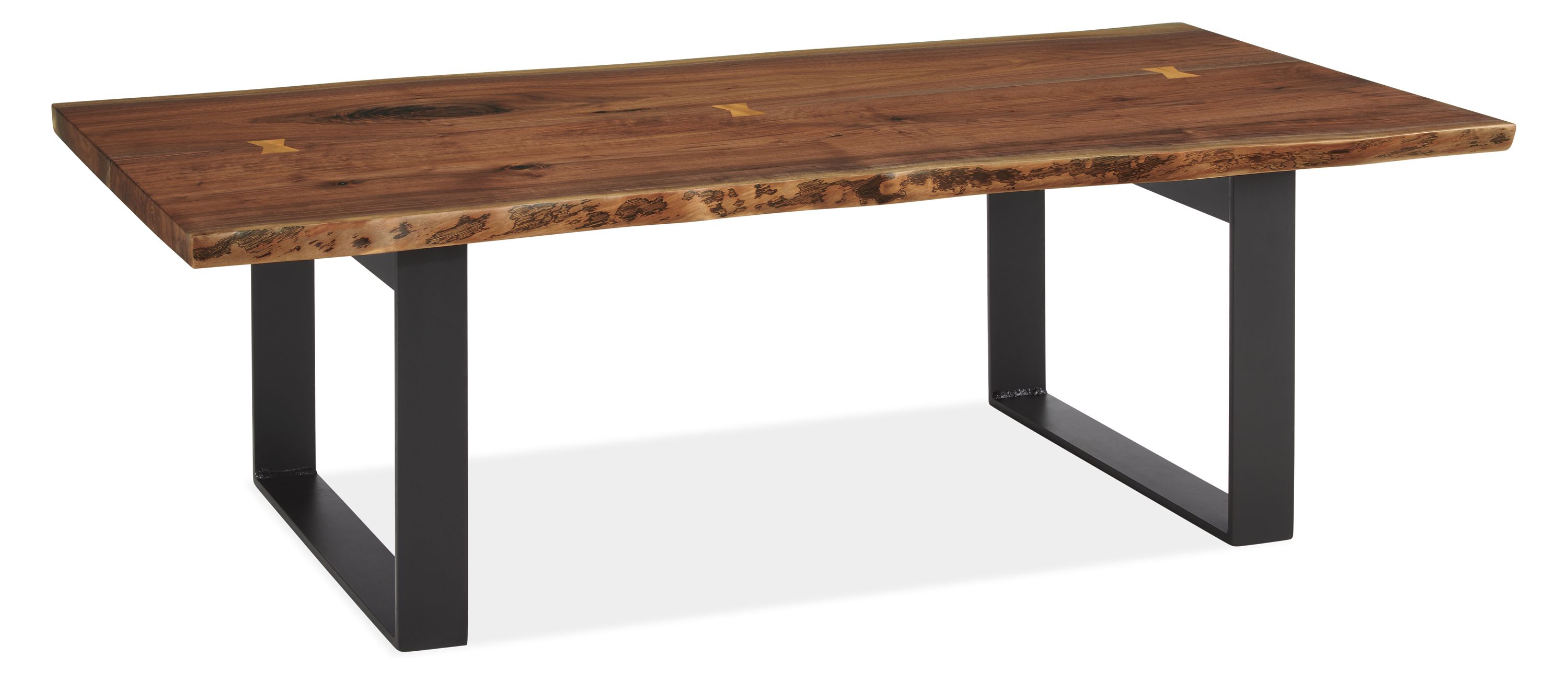 Detail silhouette of Chilton coffee table.