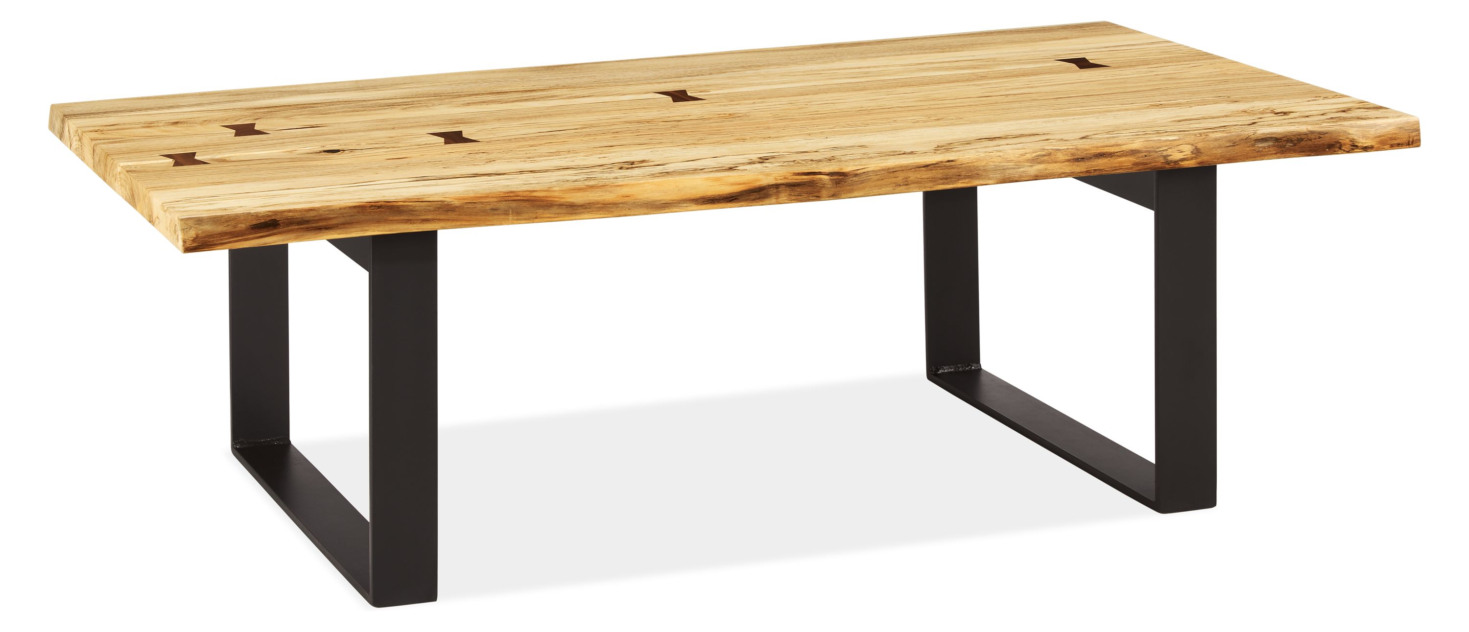 Chilton Coffee Tables in Spalted Sugarberry Modern Living Room