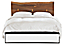 Detail silhouette of Chilton bed.