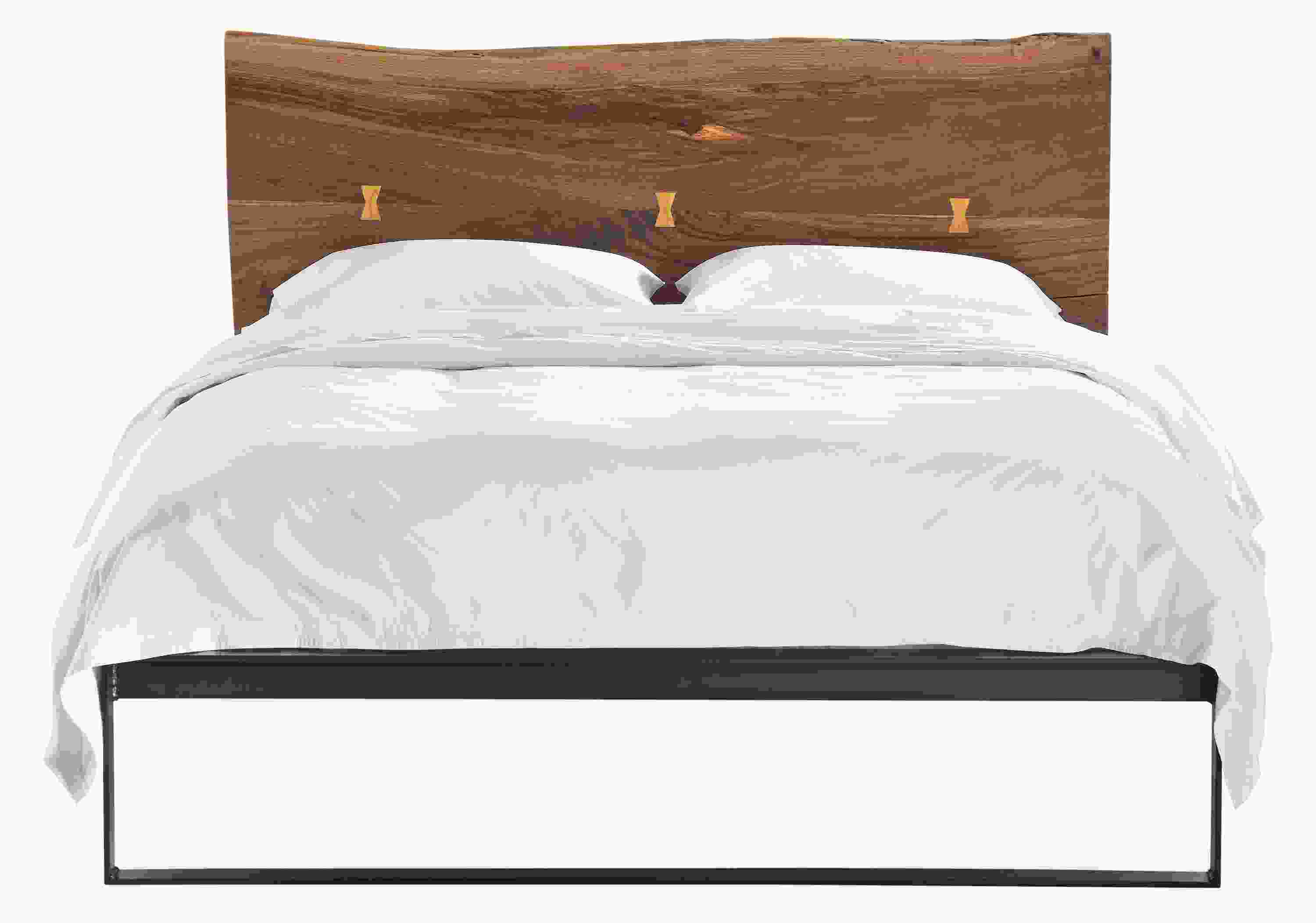 Detail silhouette of Chilton bed.